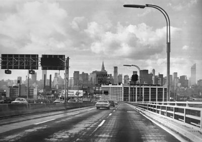 New York Skyline in the 80s